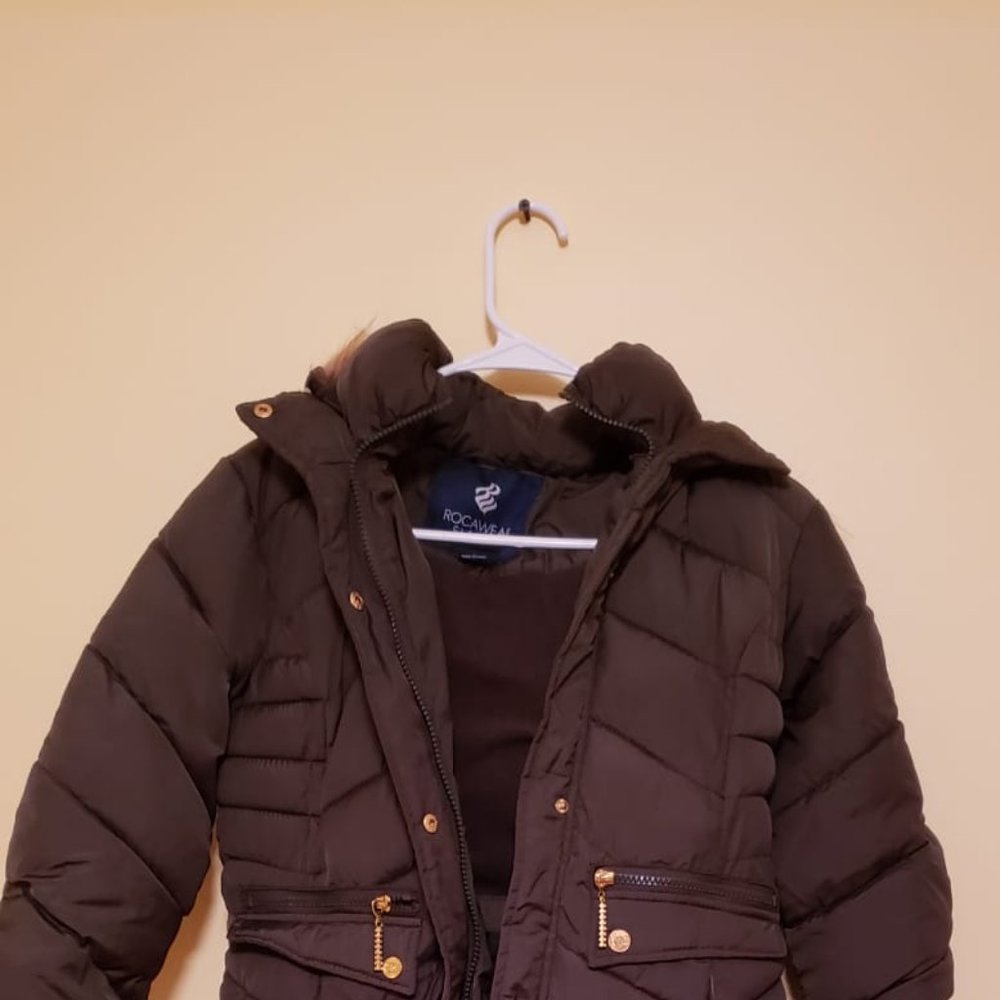 Brand New!!! ROCAWEAR Girl's Puffer Coat - Picture 2 of 10